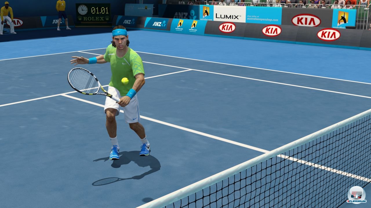 Grand Slam Tennis 2 ist Nadals Spiel: Hin- und Herlaufen stellt es am besten dar.