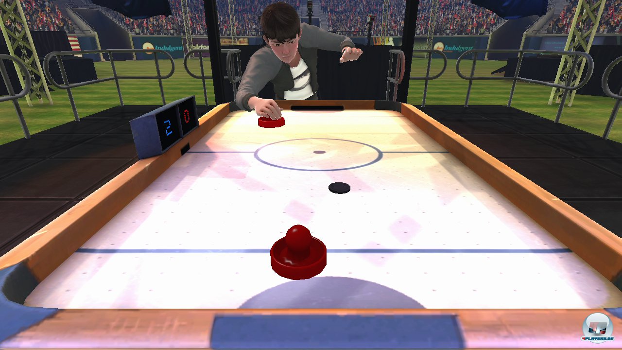 Air Hockey hatte so viel Potenzial...das ebenfalls in den Sand gesetzt wurde.