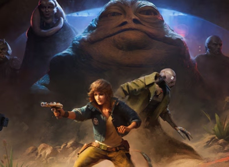 Star Wars: Outlaws - auch Jabba the Hutt ist dabei