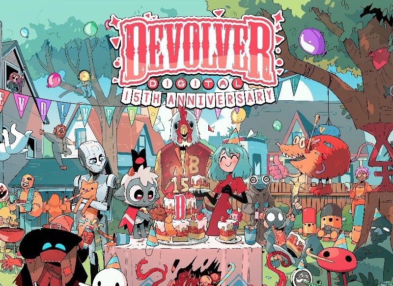 Devolver 15. Geburtstag