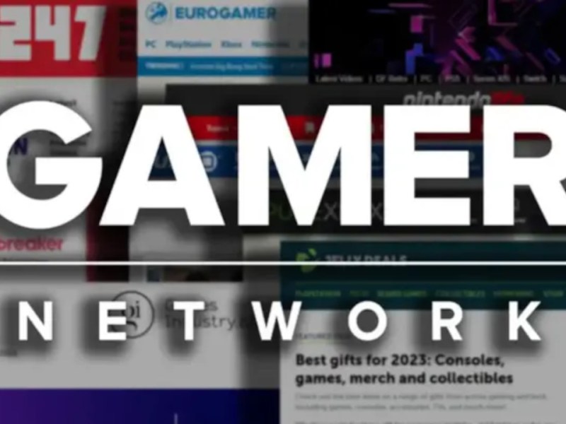 Das Logo von Gamer Network, der von IGN gekauften Gruppe von Games-Magazinen.