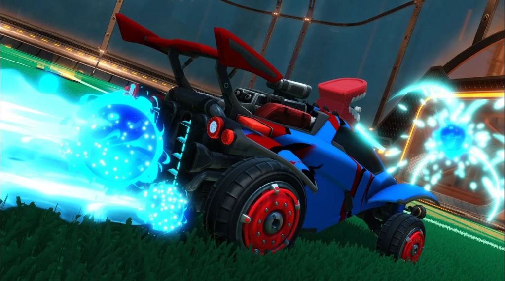 Screenshot aus Rocket League