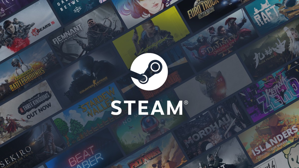 Logo der Downloadplattform Steam.