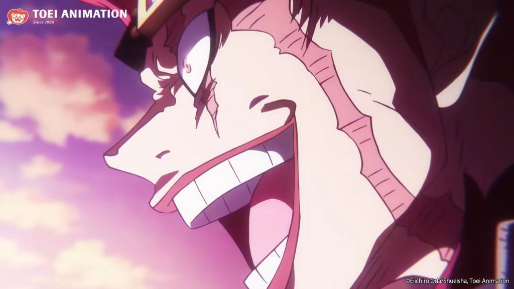 Ein Screenshot von Eustass Kid aus dem One Piece-Anime