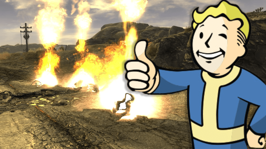 Im Bild sind der ikonische Pitboy aus der Fallout-Reihe und einige Anomalien aus den Stalker-Spielen zu sehen.