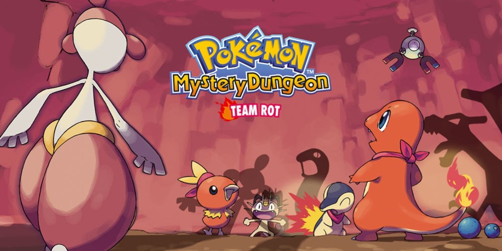 Das Cover von PokÃ©mon Mystery Dungeon: Team Rot